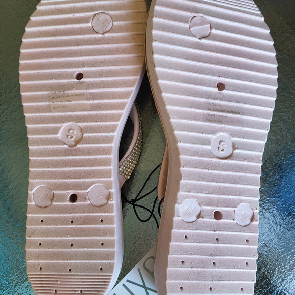 Pink Rhinestone Sandals - Picture 2 of 2